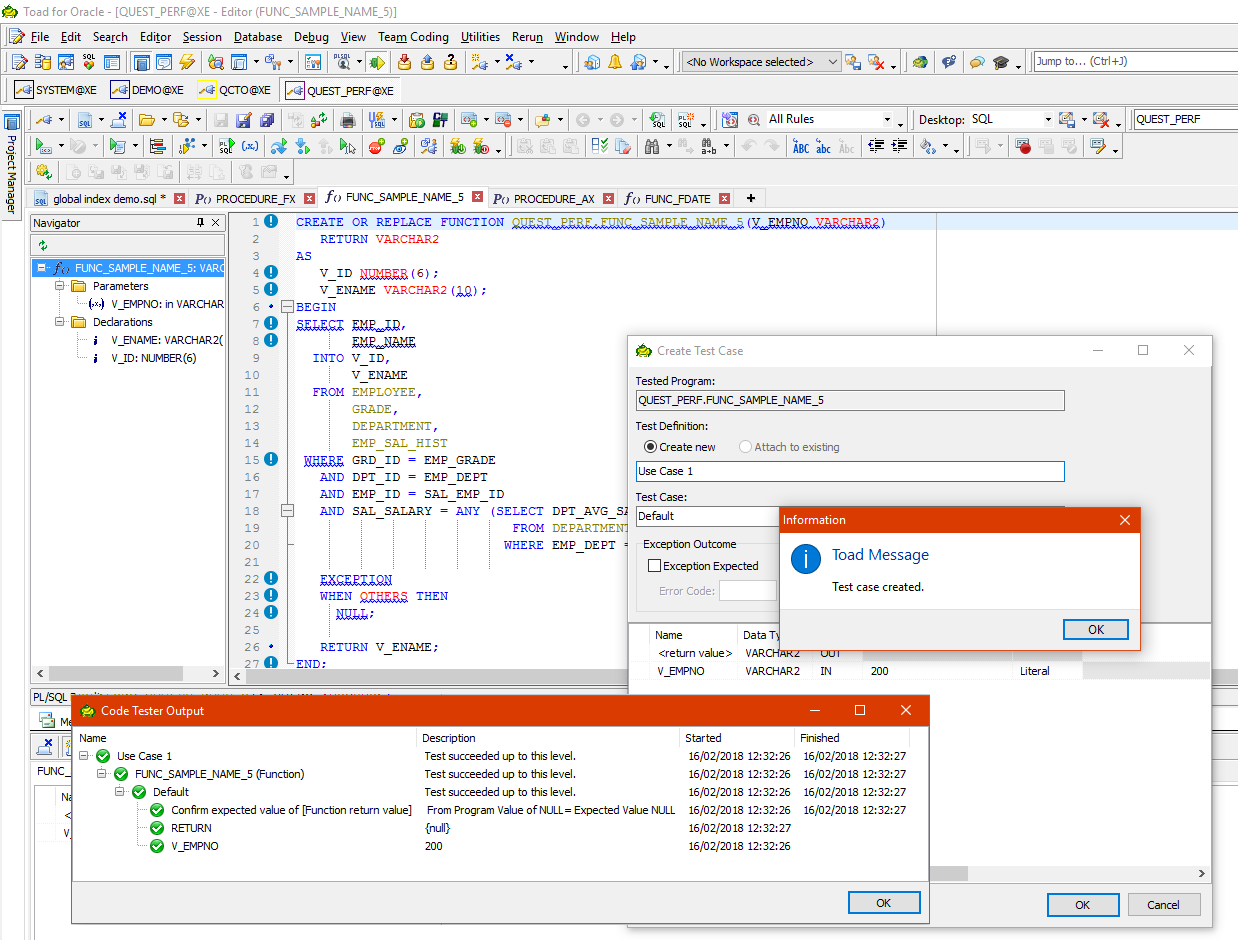 quest software toad for oracle